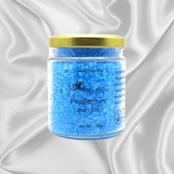 Peppermint Bath Salt - 200g