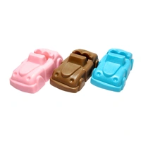 Set of 3 - 3D Sports Cars Cherry Blossom / Chocolate / Center Fresh Shea Butter Soaps