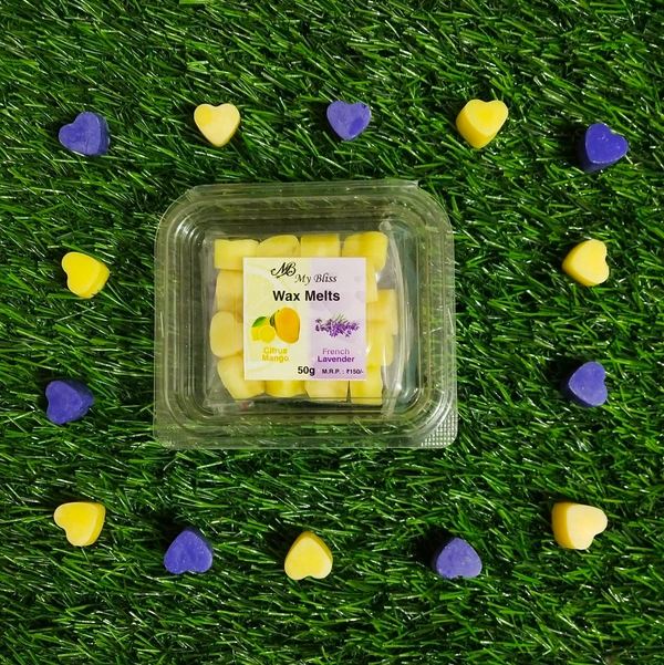 Wax Melts (Mango Citrus + French Lavender) 50gm