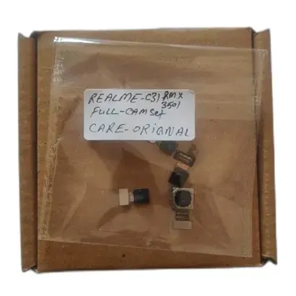 Realme C31 Care Original Back and front Camera Module Set