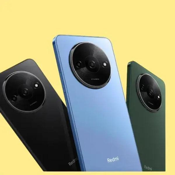 Redmi A3 Care Original Back Panel with Camera Glass-Lake Blue