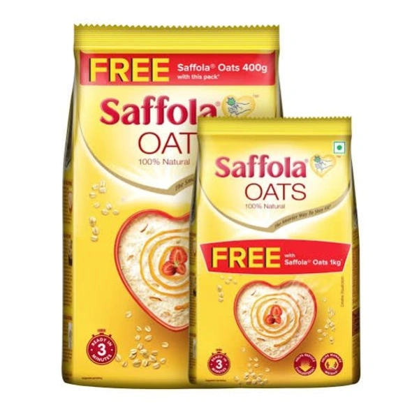 Saffola Oats 1kg Offer Pack