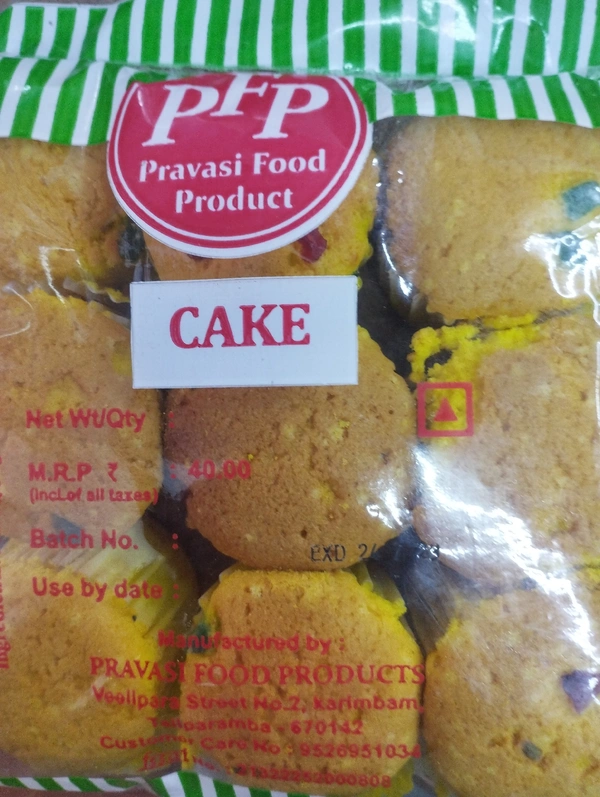 Pravassi Food Cup Cake 