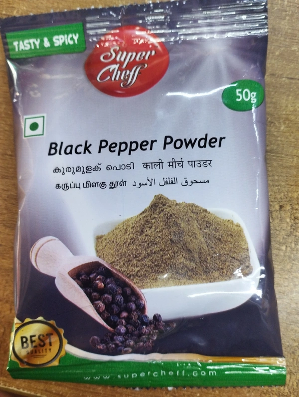 Super Cheff Black Pepper Powder  50g