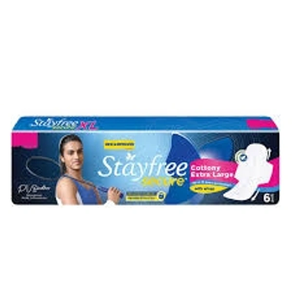 Stayfree XL Cottony Comfort (6 Units) 