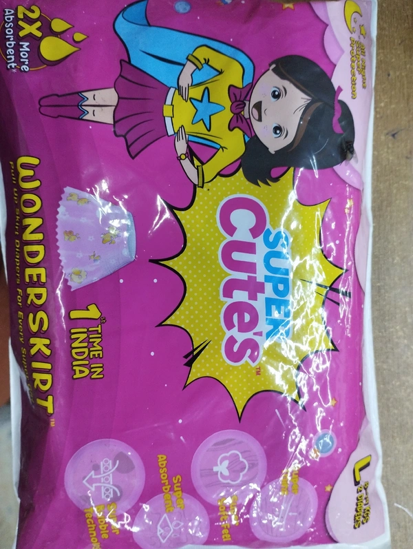 Supper Cute's Girl Diapers (Kids) 