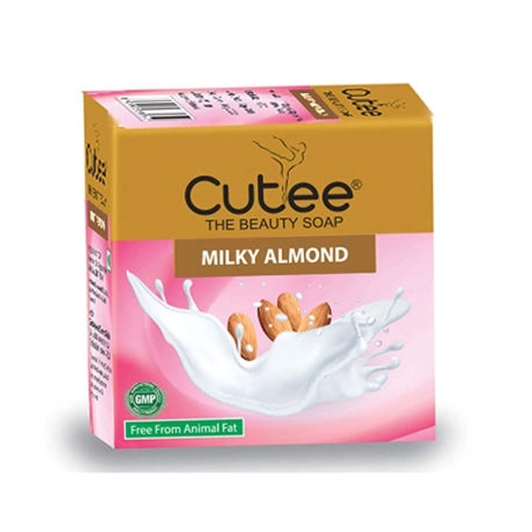 Cutee Soap Milk Almond 75g