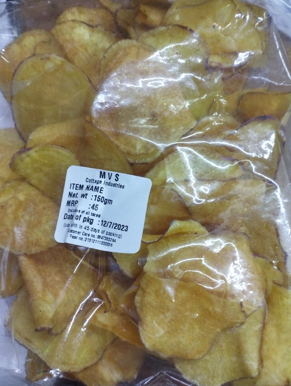 MVS Chakkarakizhang Chips 150g