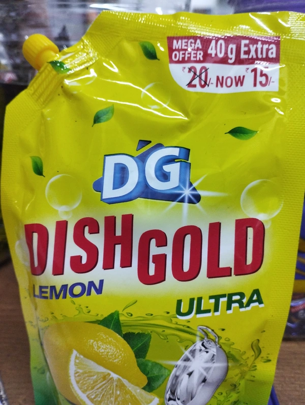 Ultra Dish Gold Dishwash Liquid 140g