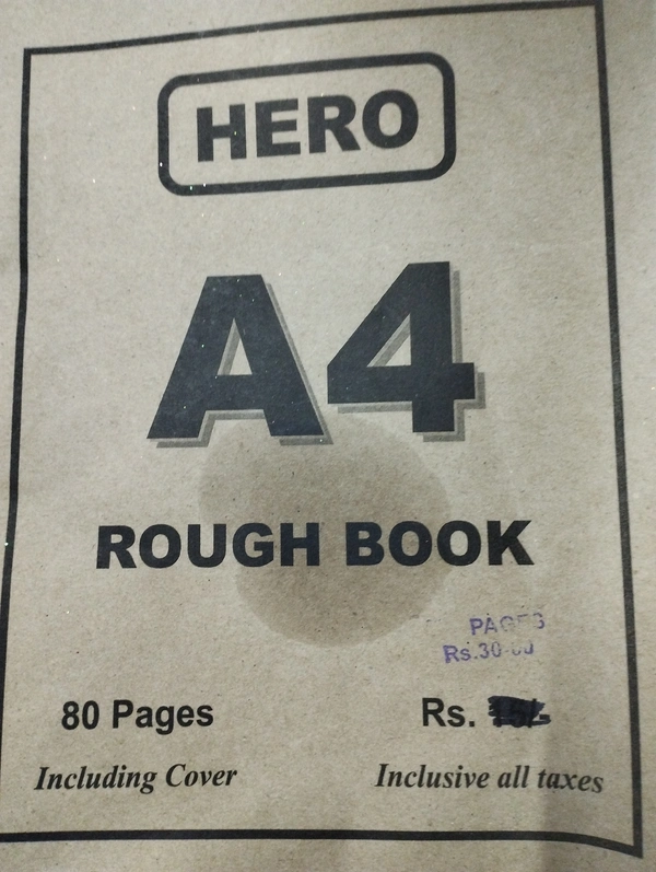 Rough Book 80pages 