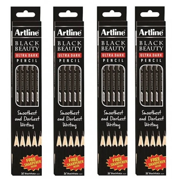 Artline Coloring Pencil 10B, 2B, 8B, 6B