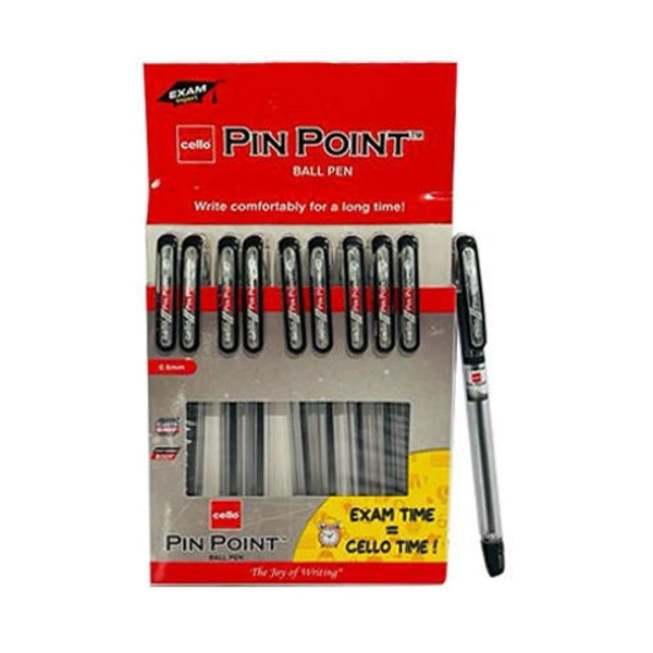 Cello Pin Point  Black