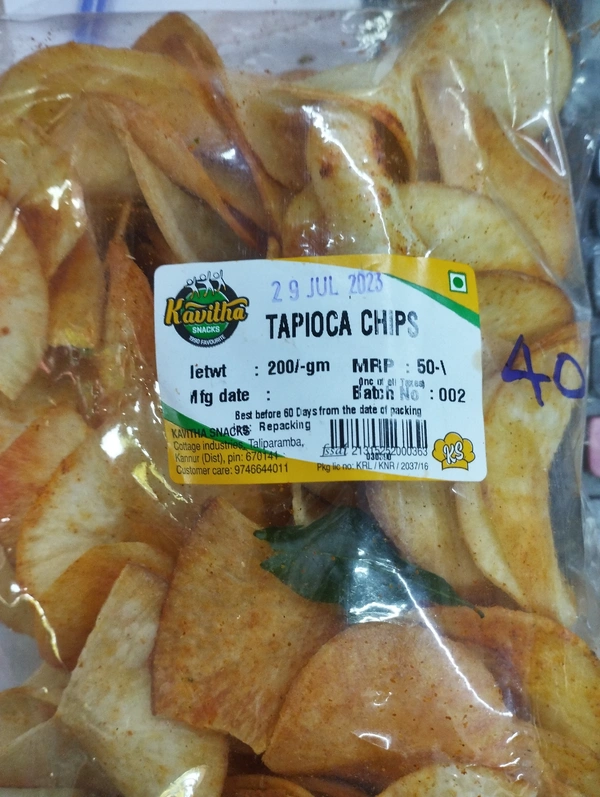 Tapioca Chips 200g