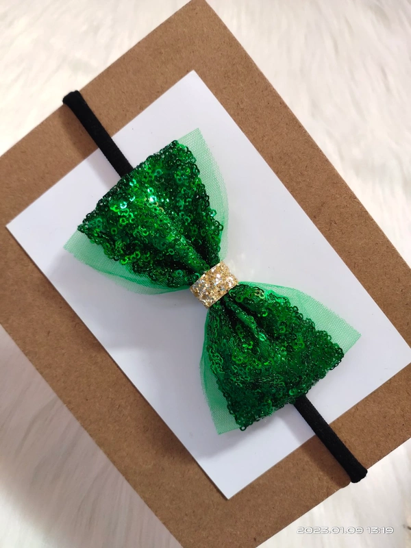 Sequence Bow Headband  - Stretchable Headband