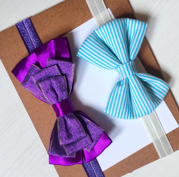 Set Of Two Headbands  - Stretchable Headbands