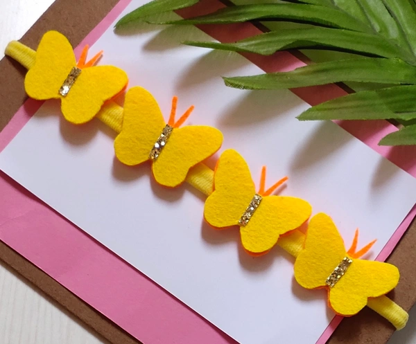 Butterfly Headband  - Stretchable Headband