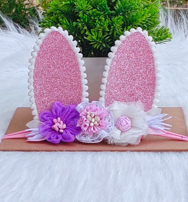 Bunny Ears Headband  - Its Free Size Headband.