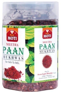 MANAKMOTI MEETHA PAAN MUKHWAS  - Paan Color, 100 Gram