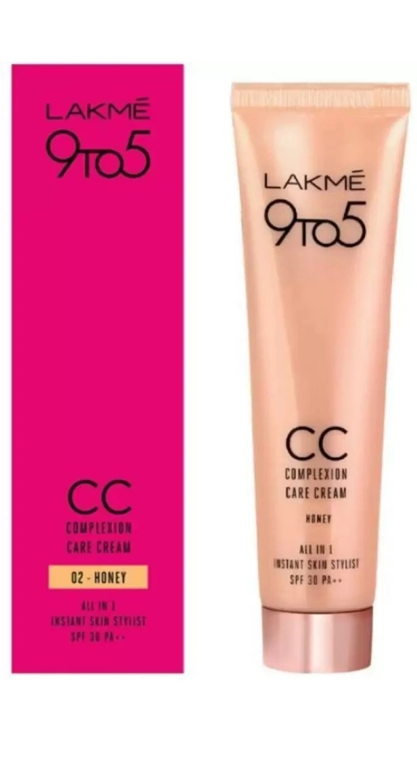 LAKME 9to5 C.C Complexion Care Face Cream Foundation  - 30ml, Shade--02 Honey