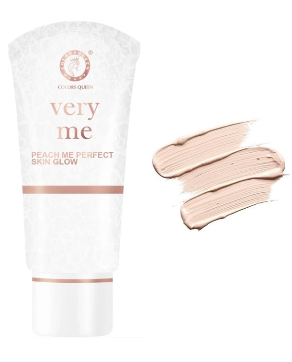 COLORS QUEEN Very Me PEACH ME PERFECT SKIN GLOW (FOUNDATION) - 02 Buff Beige, COLORS QUEEN, 30ml