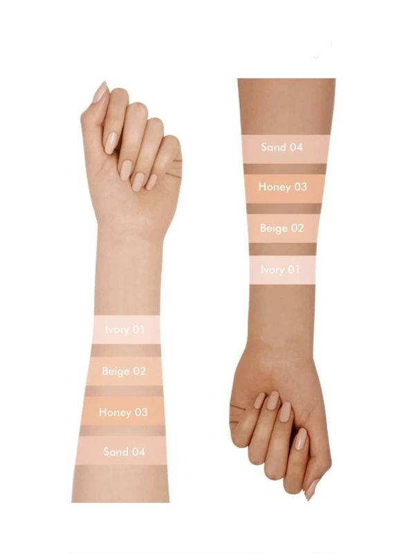 COLORS QUEEN Very Me PEACH ME PERFECT SKIN GLOW (FOUNDATION) - 02 Buff Beige, COLORS QUEEN, 30ml