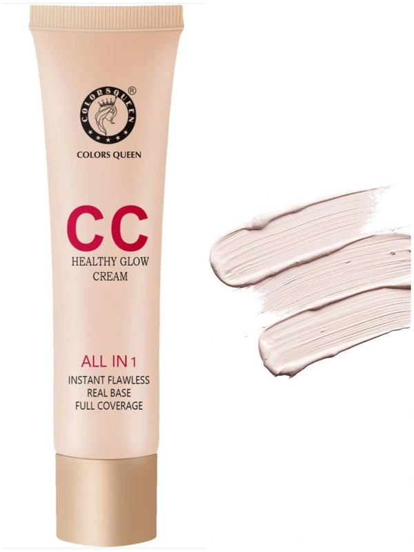 COLORS QUEEN C.C Healthy Glow Cream (foundation) - COLORS QUEEN, 02 Beige, Natural