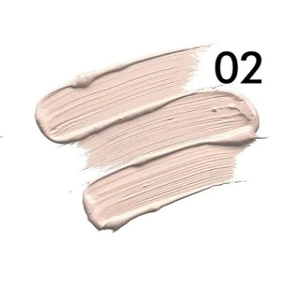 CV3 Invisible Fluid Makeup Base Fond De Teint Matki Foundation  - CV3, Natural, 02 Soft Ivory