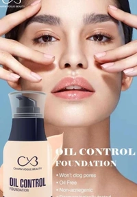 CVB OIL CONTROL FOUNDATION  - CVB, Natural, 02 Soft Ivory