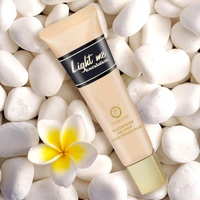 COLORS QUEEN Light Me Foundation Waterproof Oil Free With Primer Base Foundation  - COLORS QUEEN, Natural, 02 NATURAL BEIGE