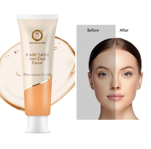 COLORS QUEEN FAIR SKIN ANTI-DUST FACIAL Cleansing Gel  - COLORS QUEEN, NATURAL