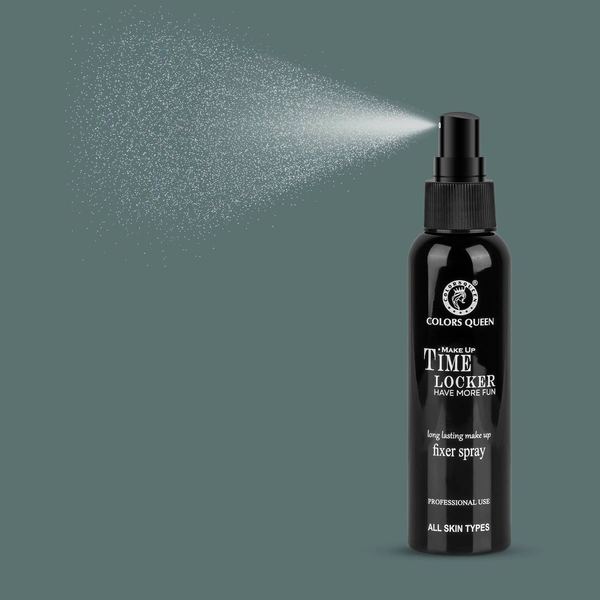 MACKE-UP TIME LOCKER Long Lasting Makeup Fixer Spray  - COLORS QUEEN, Natural