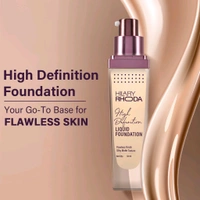 HilaryRhoda Poreless Perfection | Blends Flawlessly | Matte Finish & Lightweight Formula | High Coverage Formula | Skin-True Finish | Invisible Wear Formula - Natural, No-1 Ivory