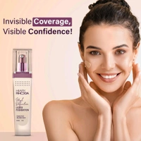 HilaryRhoda Poreless Perfection | Blends Flawlessly | Matte Finish & Lightweight Formula | High Coverage Formula | Skin-True Finish | Invisible Wear Formula - Natural, No-2 Natural