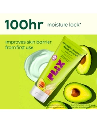 The Plant Fix Plix  Barrier Repair Kit With Avacado Caremide Moisture Rush Serum, Cleanser & Cream ( 3 Items in the set )