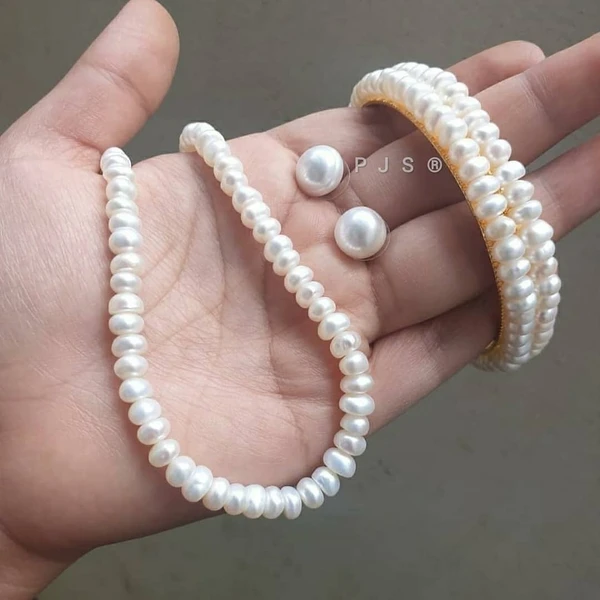 1 Layer Pearl Mala & Bengal Combo