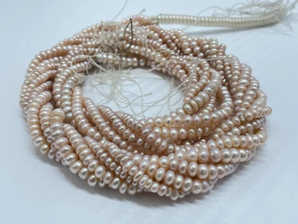 Half Round Pink Pearl Layer 