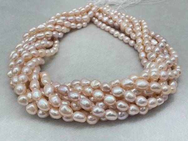 Oval Pink Pearl Layer 