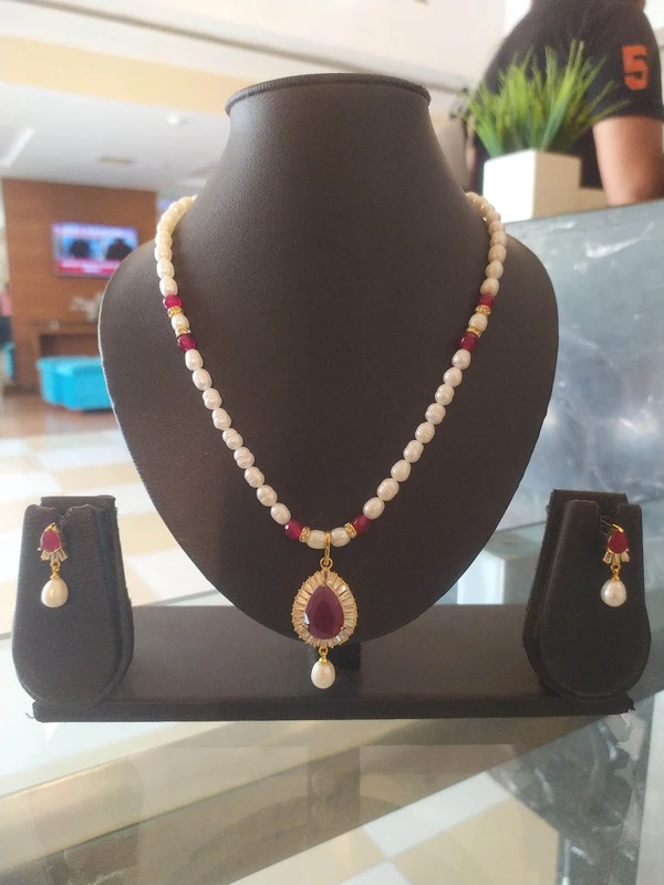 1 Layer Pearl Necklace - PN508