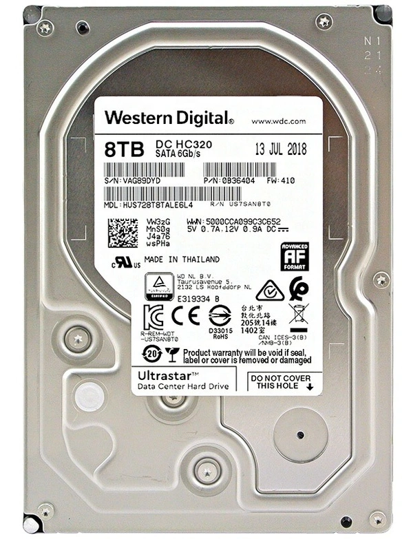 Western Digital 14TB Ultrastar DC HC530 Hard Drive 3.5 Western Digital 14TB Ultrastar DC HC530 Hard Drive 3.5