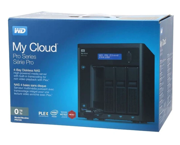 Western Digital My Cloud PR4100 Pro Series Network Attached Storage(WDBNFA0000NBK-BESN)