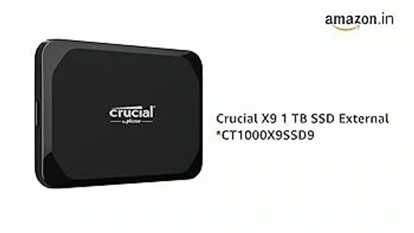 Crucial X9 4TB Portable SSD