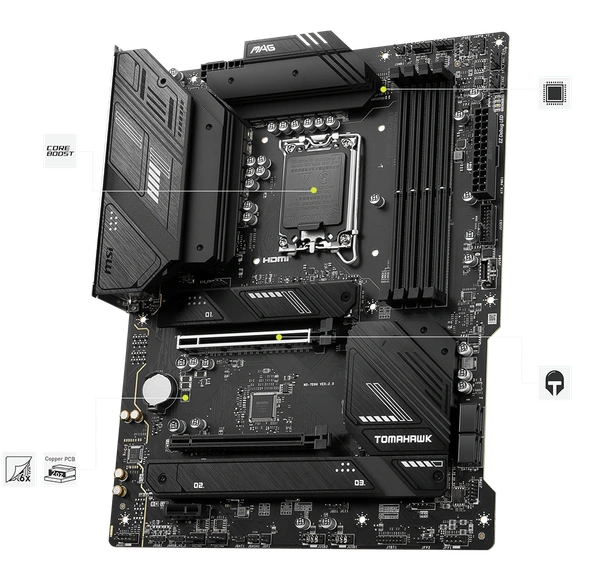 MSI MAG B760 TOMAHAWK WIFI