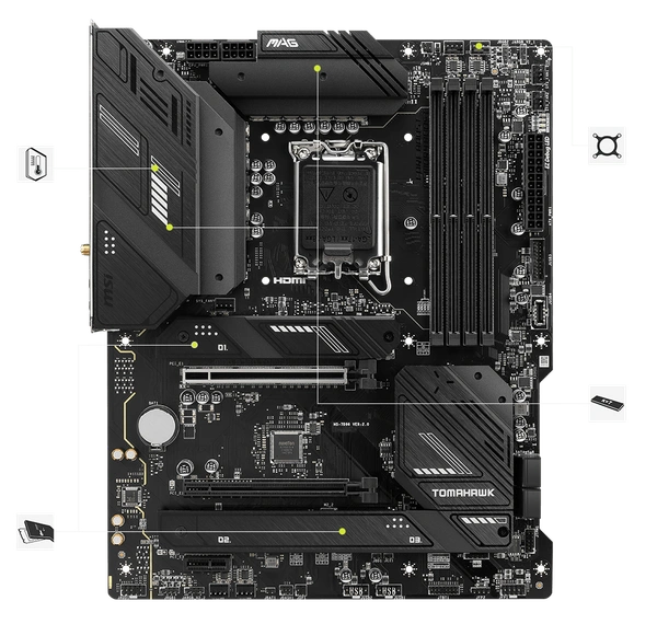 MSI MAG B760 TOMAHAWK WIFI