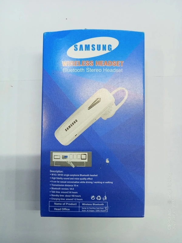 SAMSUNG BEST WIRELESS HEADSET  - Black 🖤, 20g Only