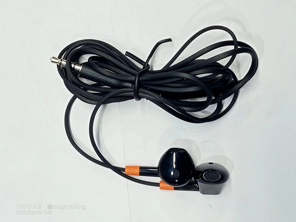 itel E-11 Earphones 🎧 - ⚫, 40g