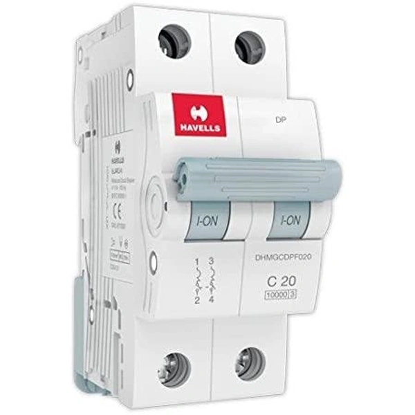 MCB Miniature Circuit Breaker - White