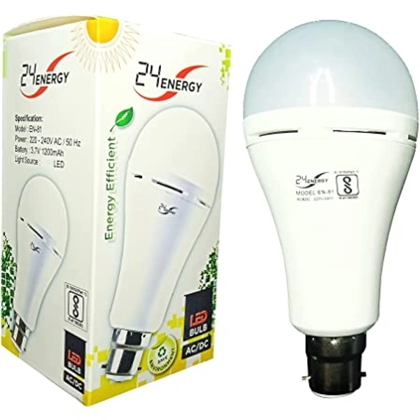 24 ENERGY 9 Watt Inverter LED Bulb AC/DC