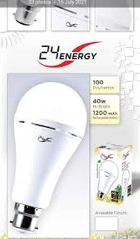 24 ENERGY 9 Watt Inverter LED Bulb AC/DC
