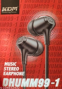 KDM Music Stereo EARPHONE DHUMM99-1