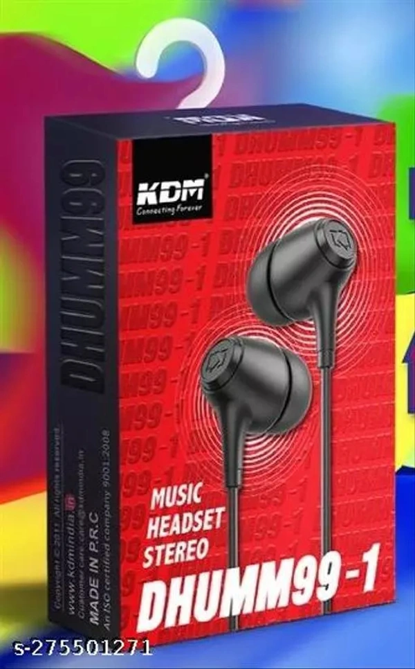 KDM Music Stereo EARPHONE DHUMM99-1